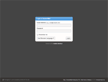 Tablet Screenshot of mail.orcsweb.com